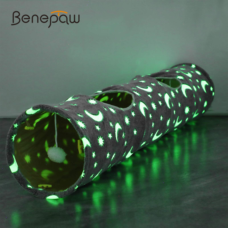 Cat Tunnel Toy - Benepaw ay yıldız Pet kedi oyuncaklar