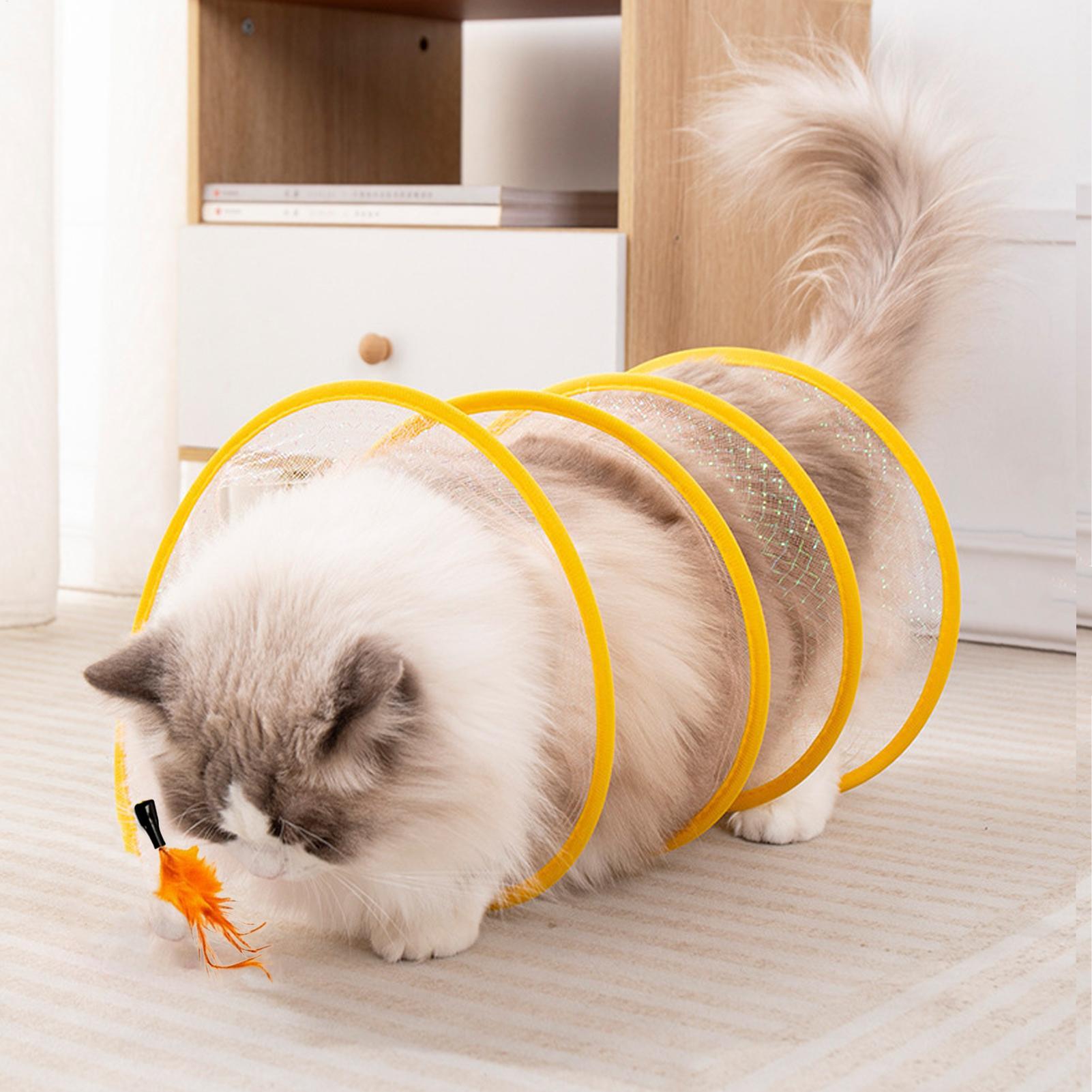 Cat Tunnel Toy - Kedi Oyuncak Tüneli Kendi Kendine Oynama