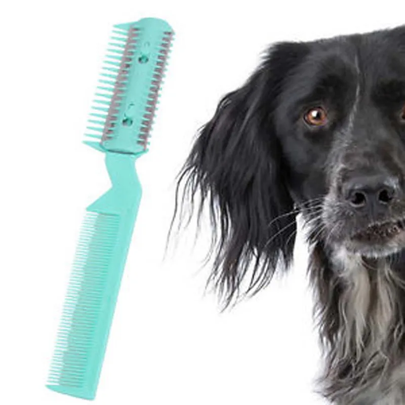Pet Hair Remover Brush - 2 Bıçaklı Tüy Alma Tarağı, Kedi