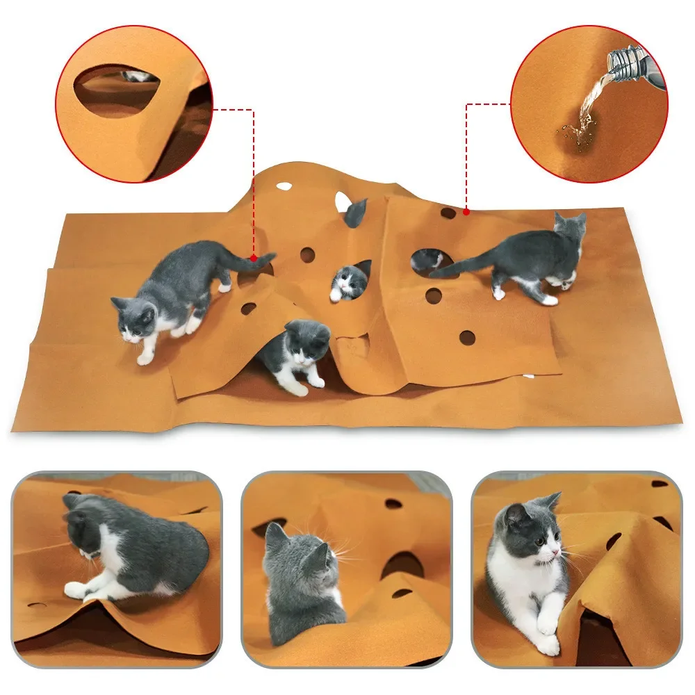 Cat Tunnel Toy - Kedi Oyun Oyunu Mat Evcil Hayvan