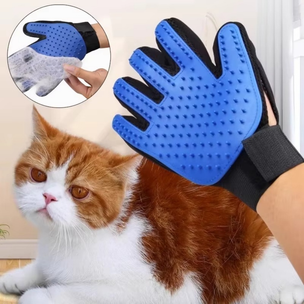 Pet Hair Remover Brush - Evcil Hayvan Kedi Köpek Bakım Eldivenleri