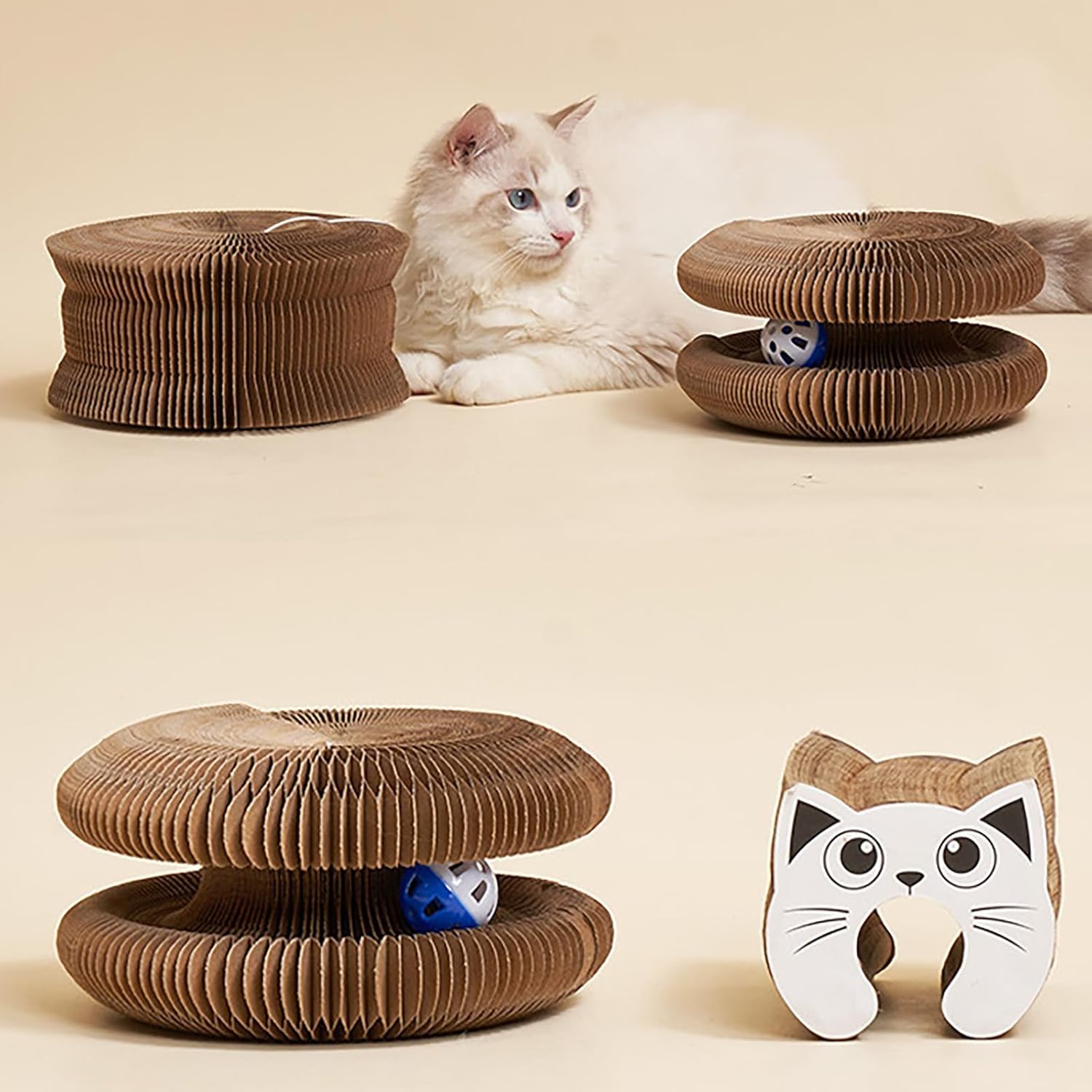 Cat Tunnel Toy - Kitty Kurlz Kedi Oyuncağı, Marlene Kitty