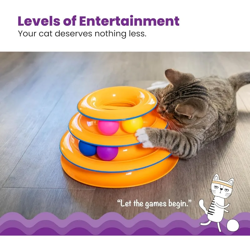 Pet oyuncak dört-katmanlı pika - Cat Tunnel Toy incelemesi ve fiyatı