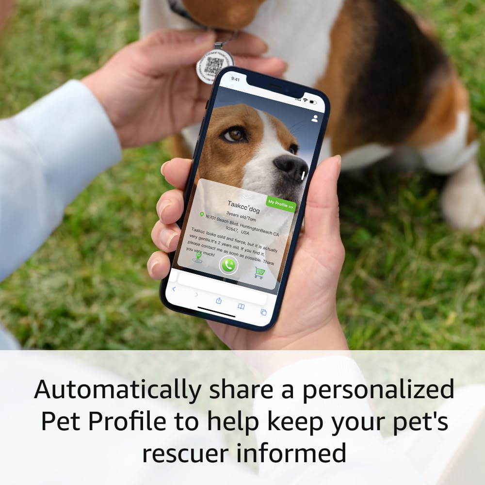 QR Kodlu Evcil Hayvan Etiketi, - Pet Supplies Online incelemesi ve fiyatı