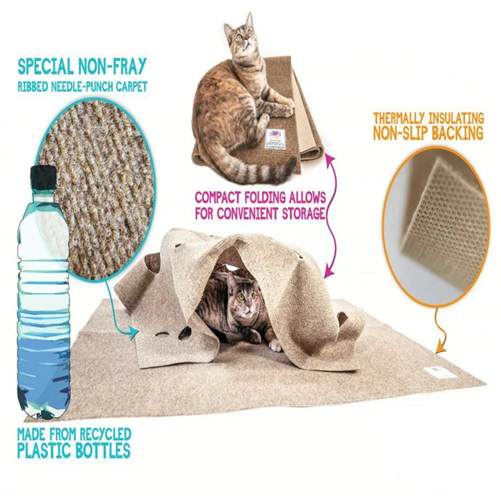 Kedi Oyun Oyunu Mat Evcil Hayv - Cat Tunnel Toy incelemesi ve fiyatı