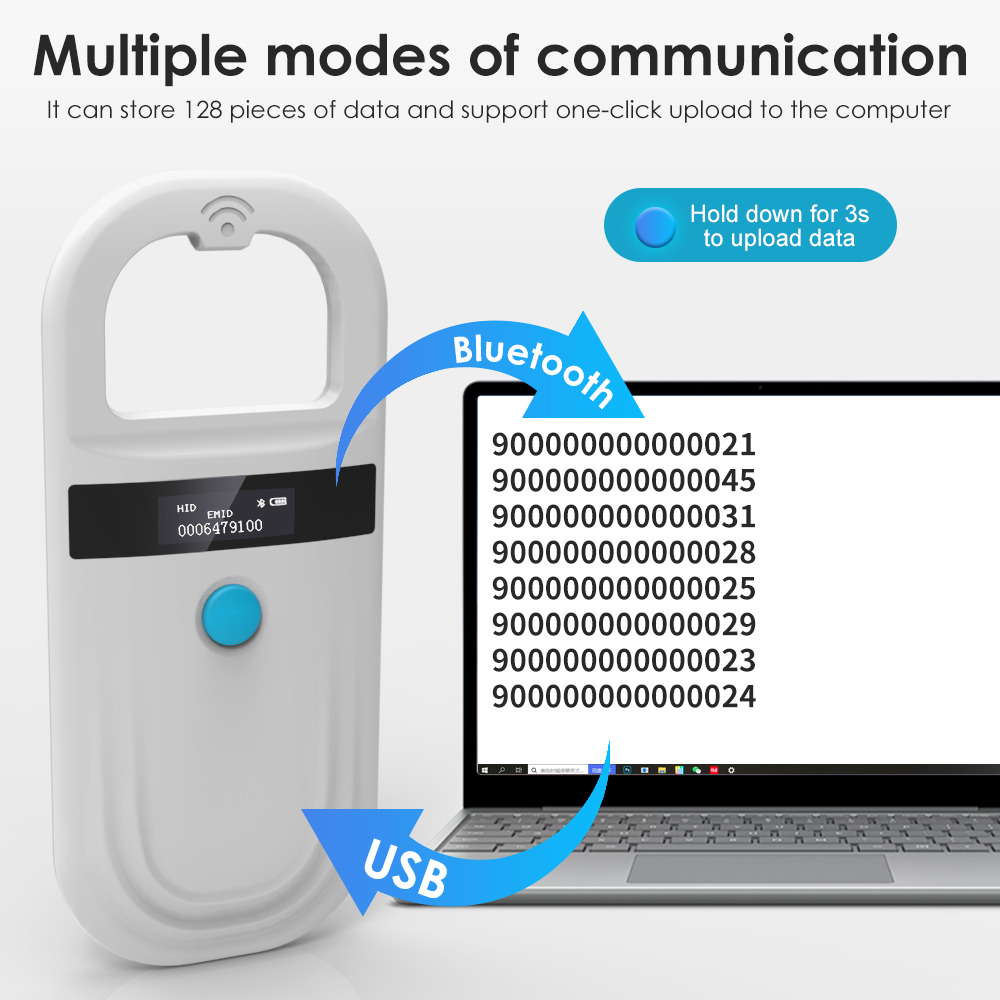 El 134.2KHz 125kHz Hayvan RFID - Pet Supplies Online incelemesi ve fiyatı