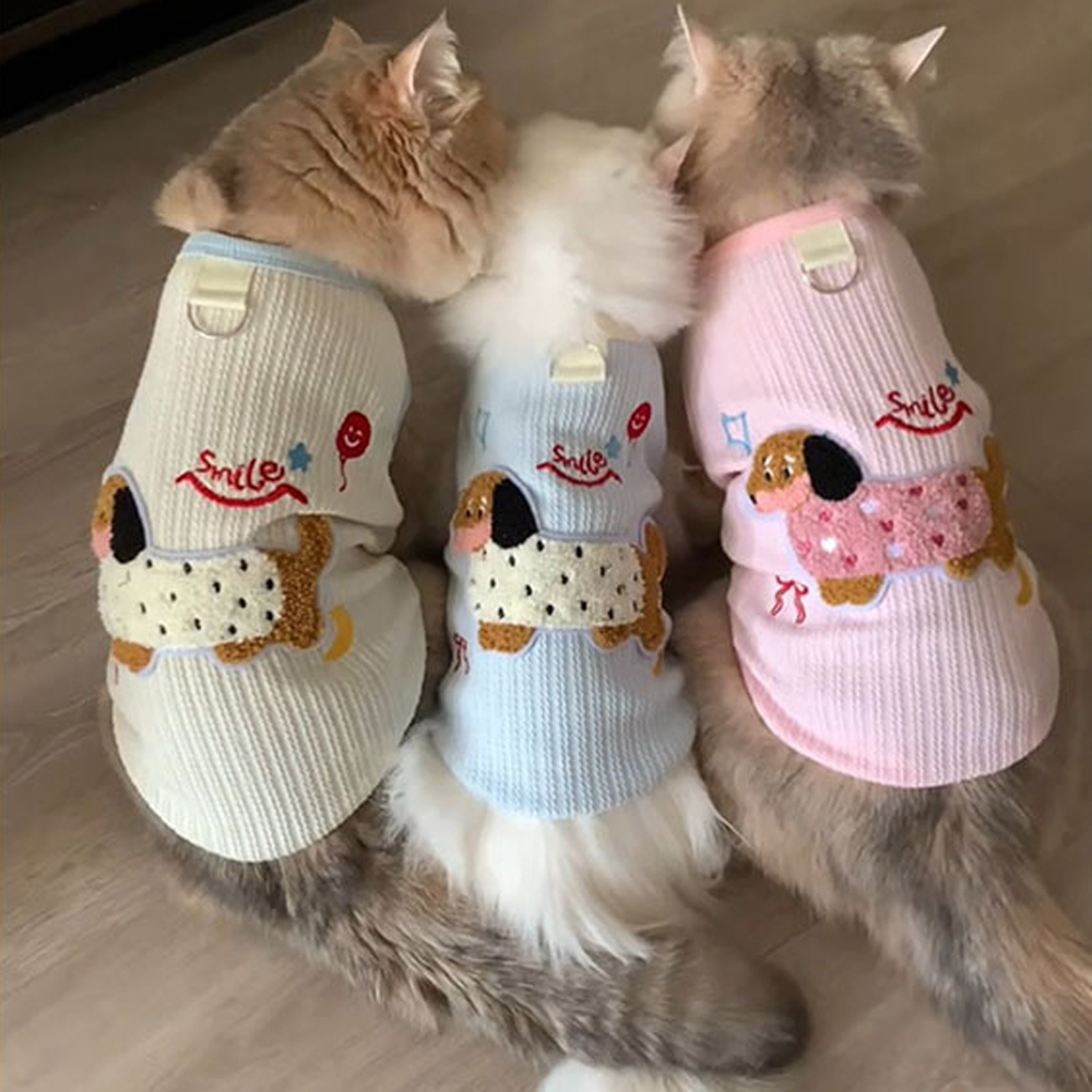 Küçük Kedi Yeleği Atlet Nefes  - Pet Supplies Co incelemesi ve fiyatı