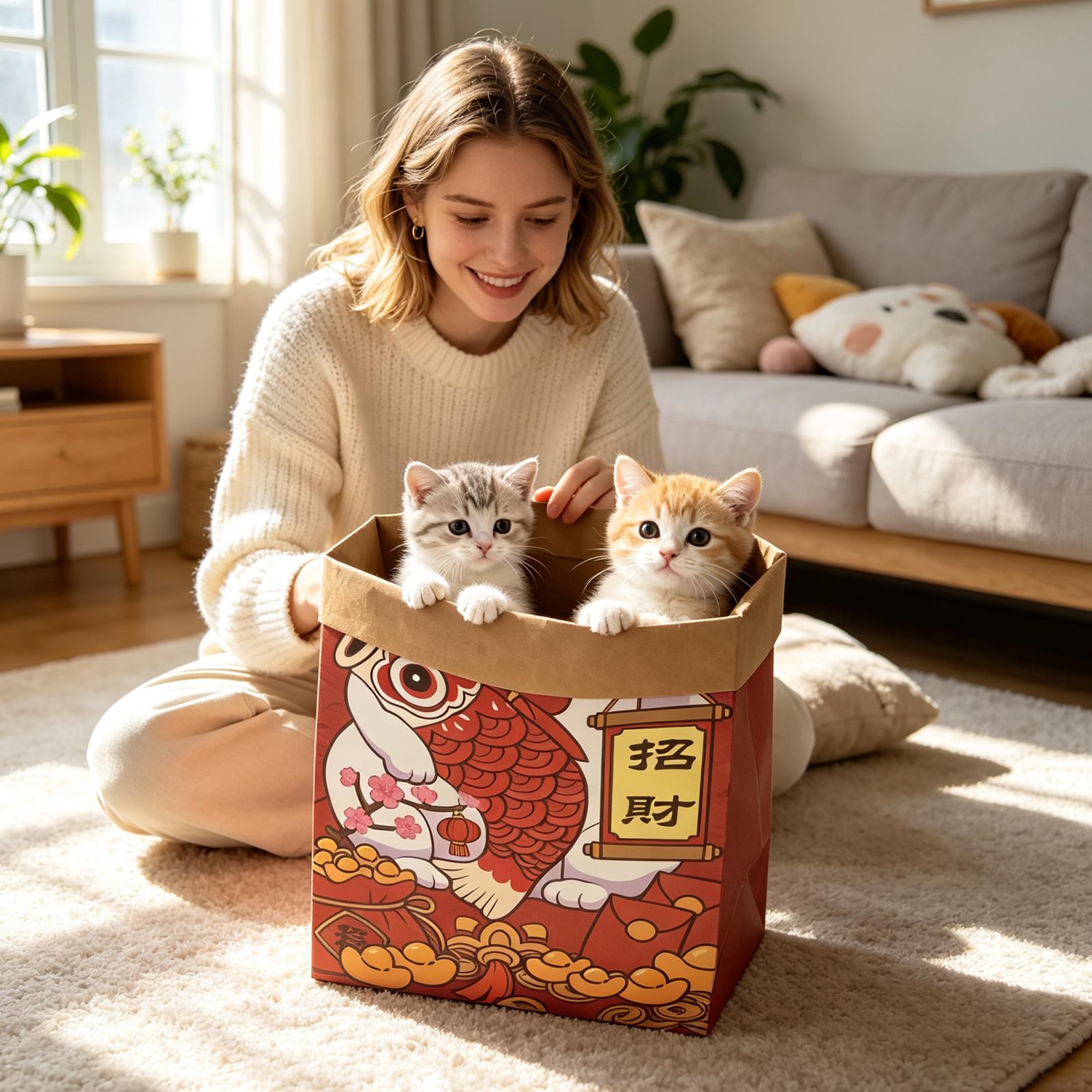 Kedi Hışırtılı Çanta İnterakti - Cat Tunnel Toy incelemesi ve fiyatı