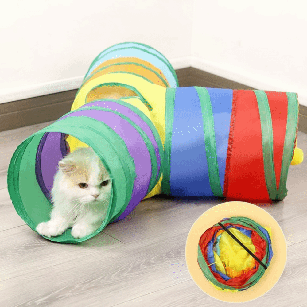 Kedi Gözetleme Deliği Oyuncağı - Cat Tunnel Toy incelemesi ve fiyatı